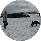 Erna Schrijver, élagage à Jû-Belloc 32160 dans le gers