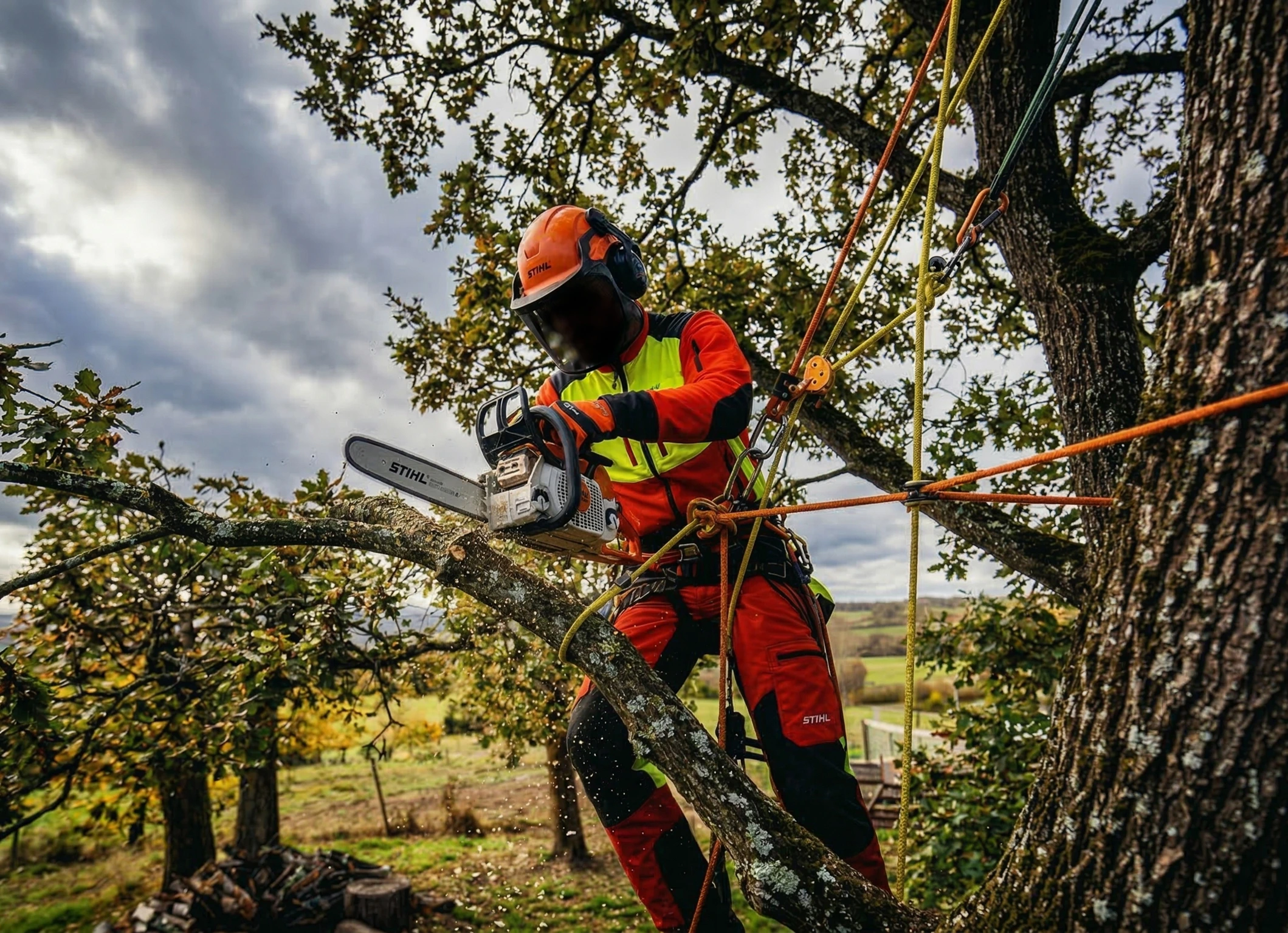 Bryan Laffont Elagueur à Ju-Belloc